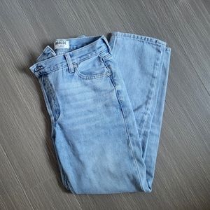 AGOLDE Criss Cross Straight Jeans